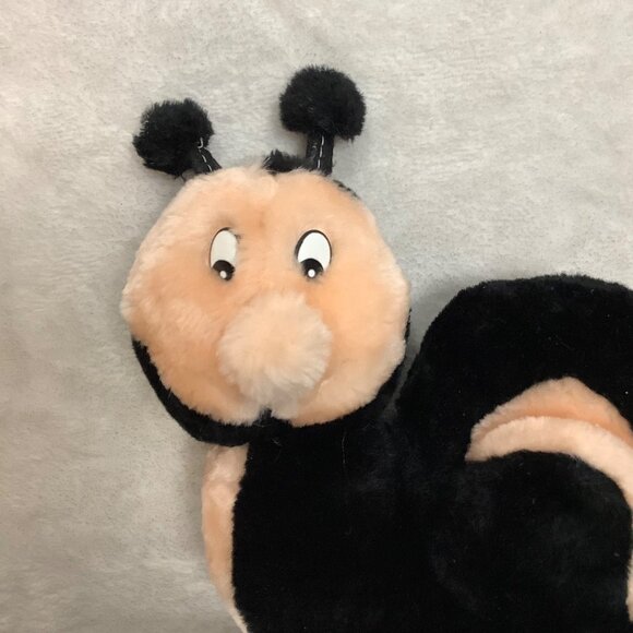 Vtg K & K Sales Company Snail Plush Stuffed Bug Toy 9.5" - Picture 2 of 6